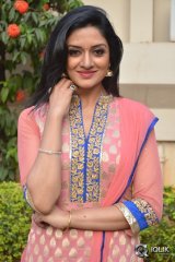 Vimala Raman At Om Namo Venkatesaya Movie Press Meet